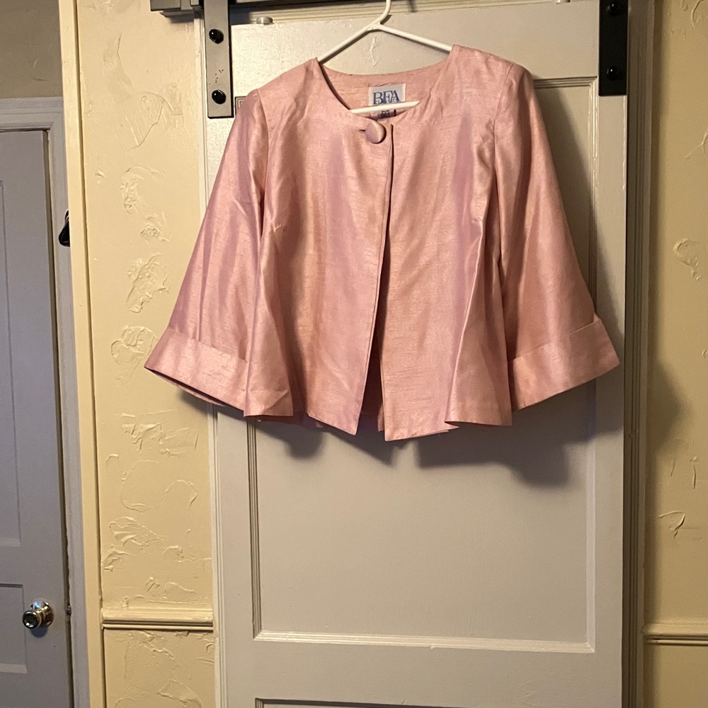 Elegant Pink Women's Jacket Dress by BFA Classics